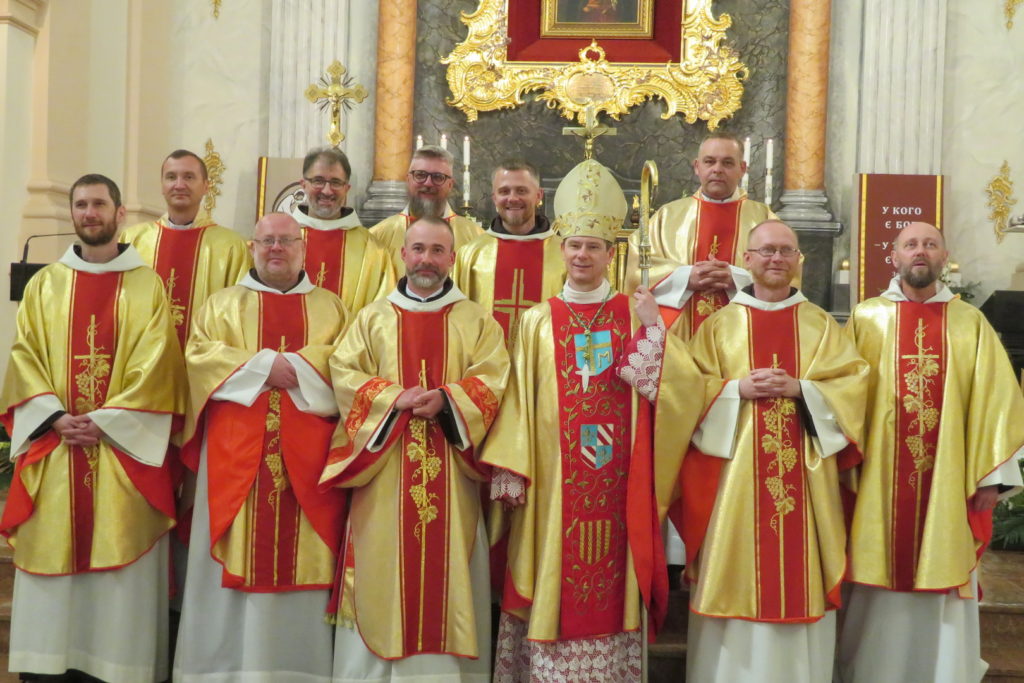 Śluby wieczyste i święcenia diakonatu w Berdyczowie